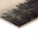 Stampa su legno - Nebbia nella foresta 02