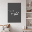 Stampa su tela Good night