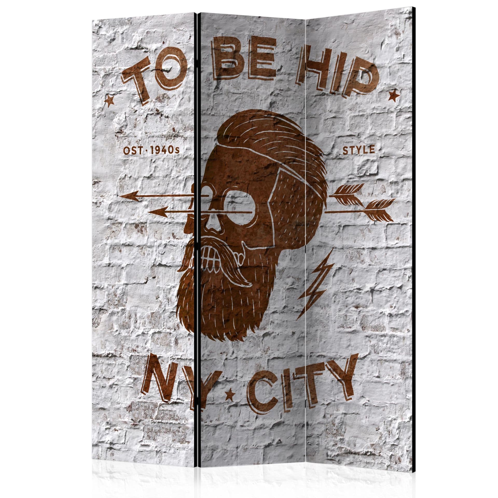 Divisorio per sala - Graffiti - Be hip, 3 pezzi