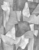 Fotomurale con motivo Composizione geometrica in grigio con texture fine 3,4 x 2,65 m