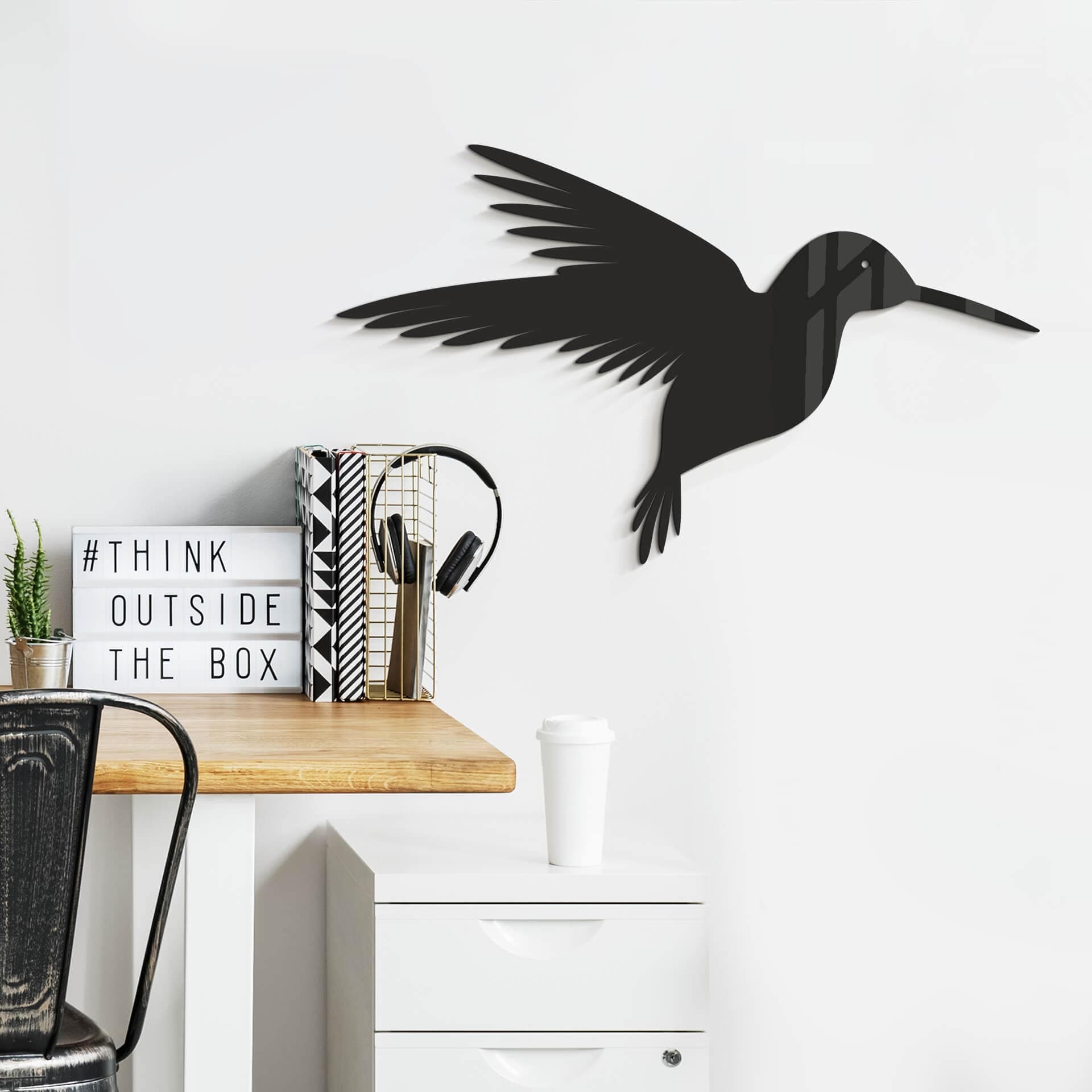 Decoro in acrilico - Colibrì