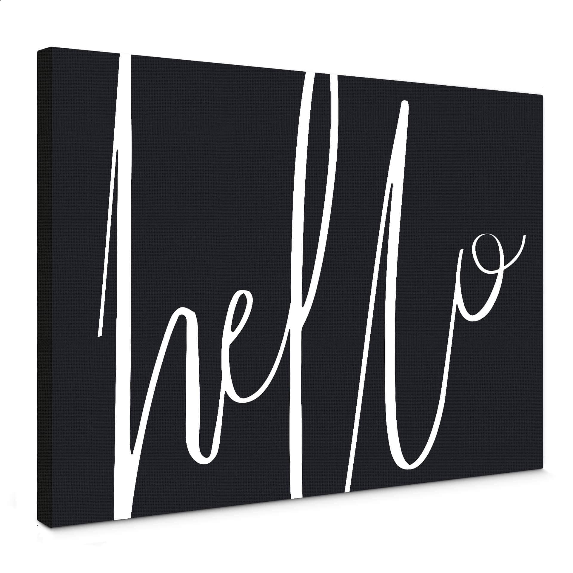 Stampa su tela - Hello