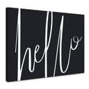 Stampa su tela - Hello