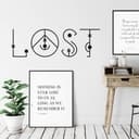 Adesivo murale - Lost  