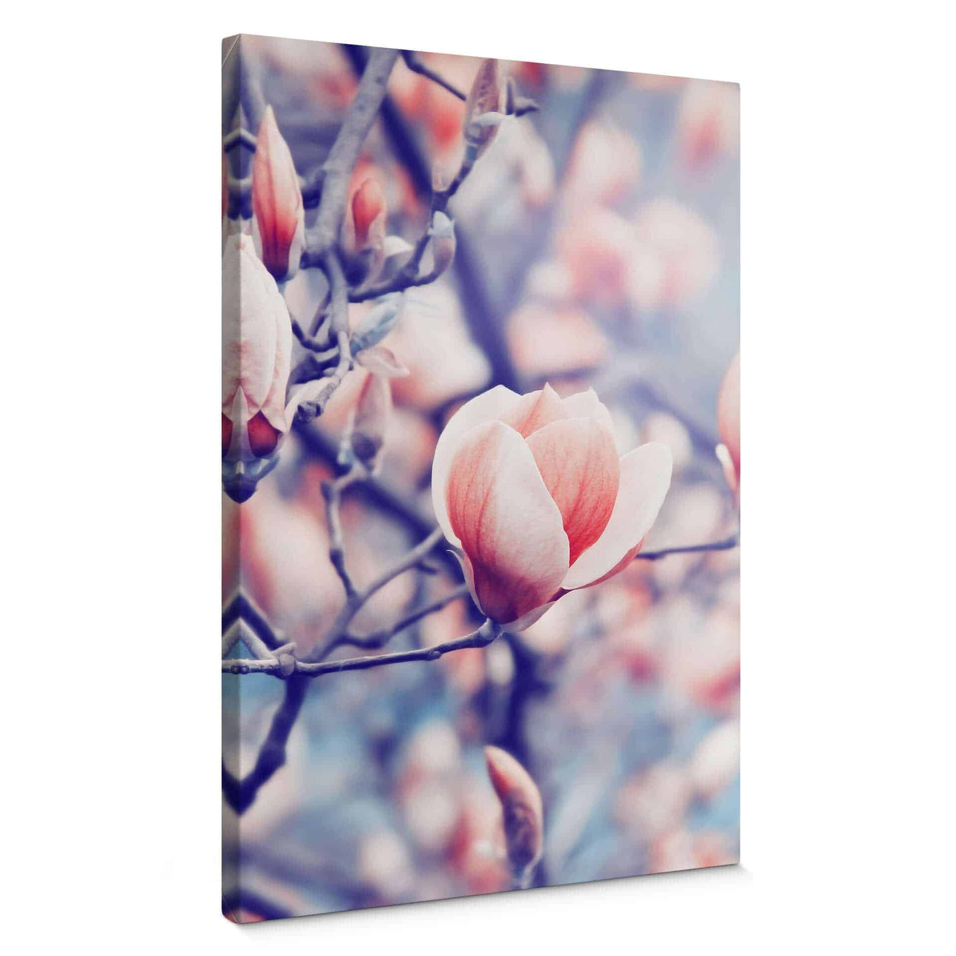 Stampa su tela – Bocciolo di magnolia