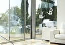 Decoro per finestra - Impronte delle mani