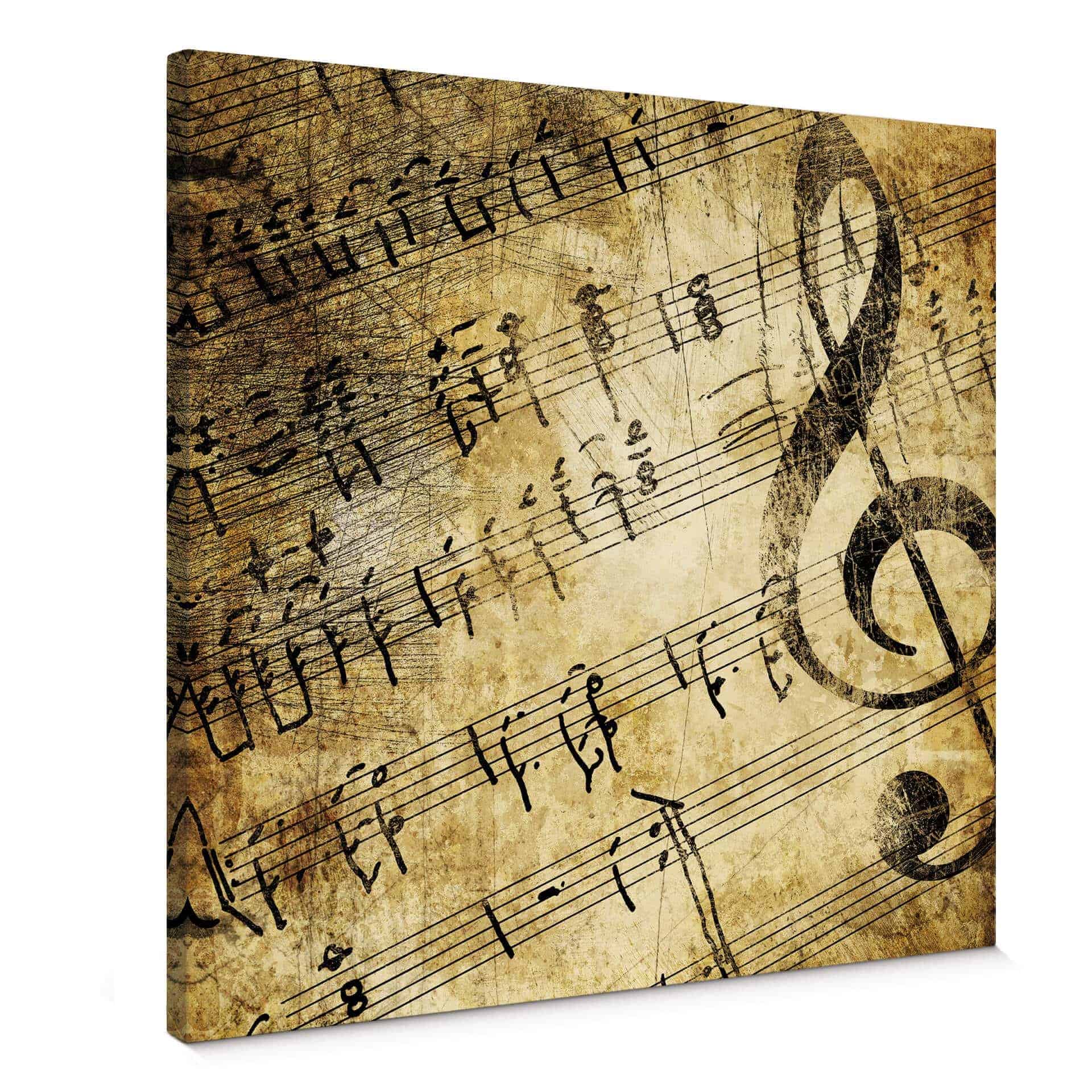 Stampa su tela - Musica