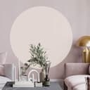 Adesivo murale Cerchio Beige