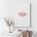Stampa su tela - Bisous