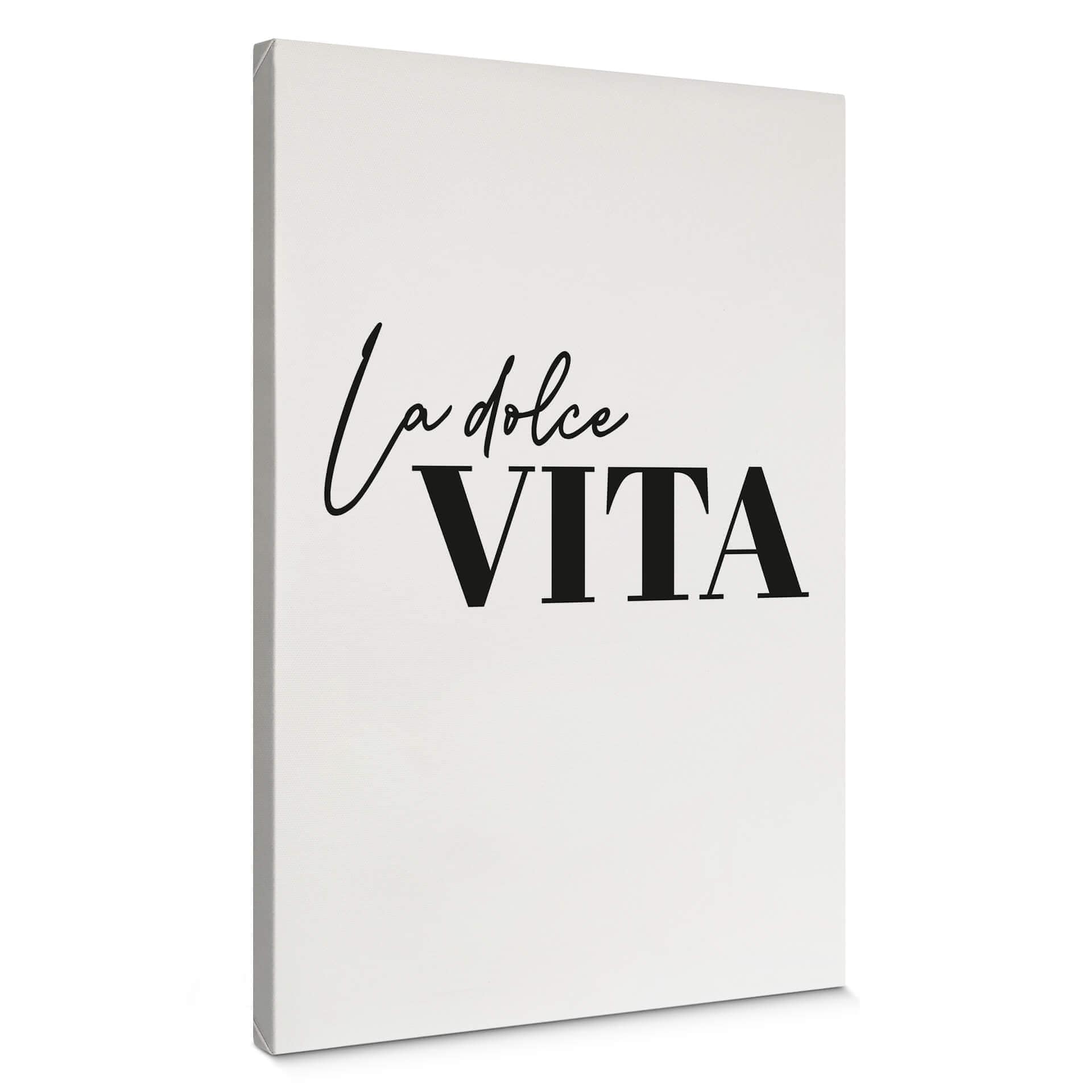 Stampa su tela La Dolce Vita