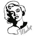 Adesivo murale - Marilyn