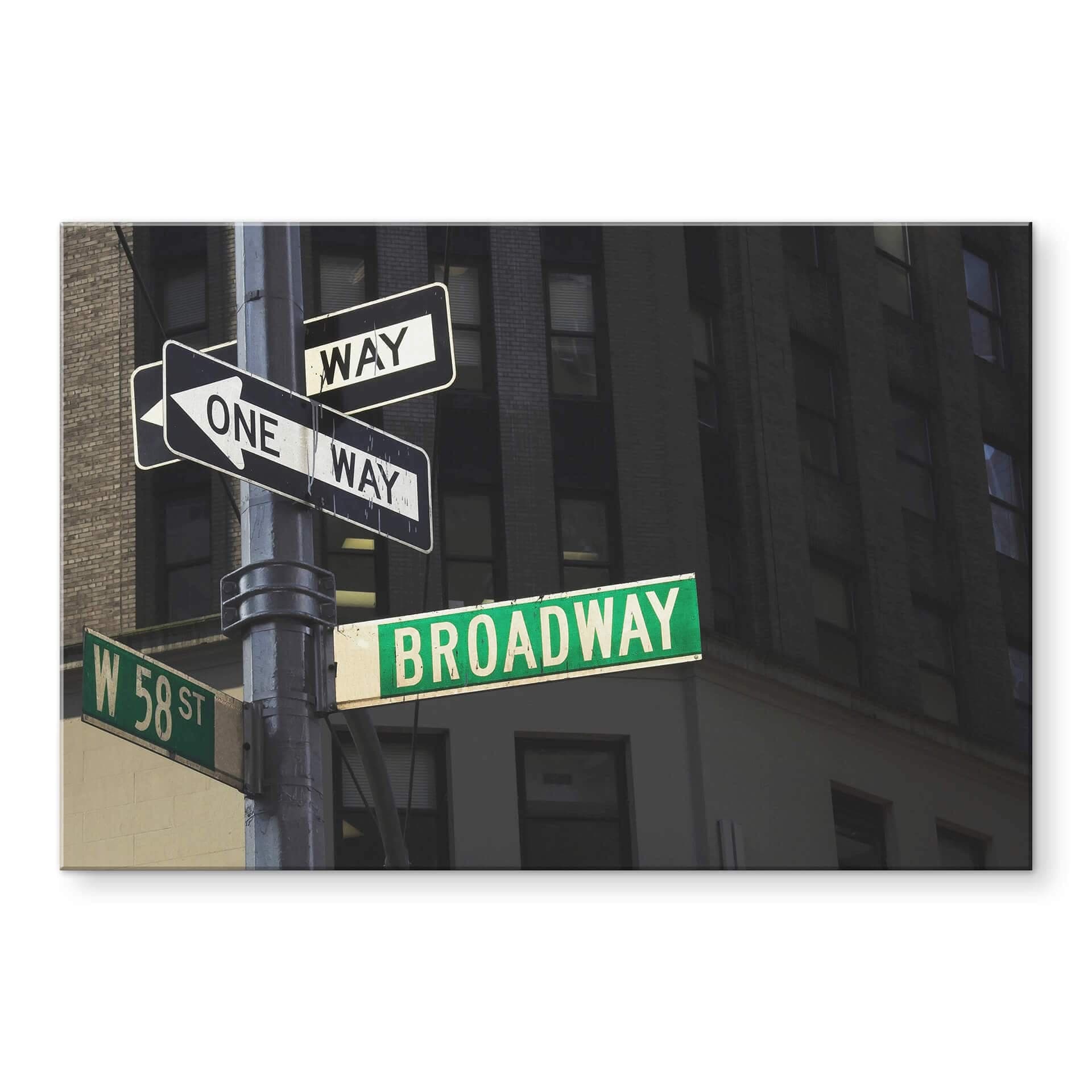 Stampa su vetro acrilico Broadway