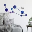 Adesivo murale zodiaco Leo - Leone