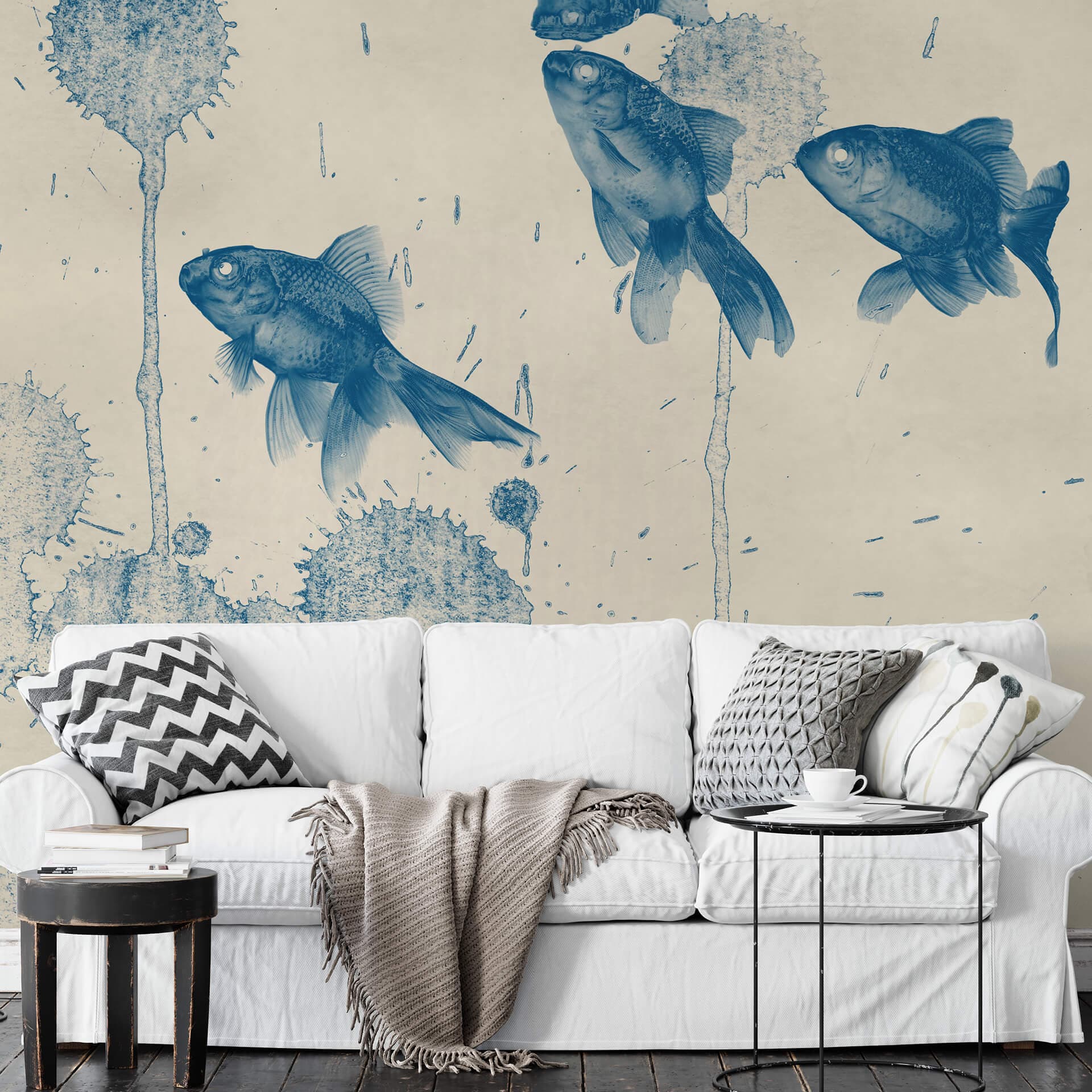 Fotomurale Pesce blu