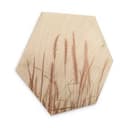 Esagono in legno Erba