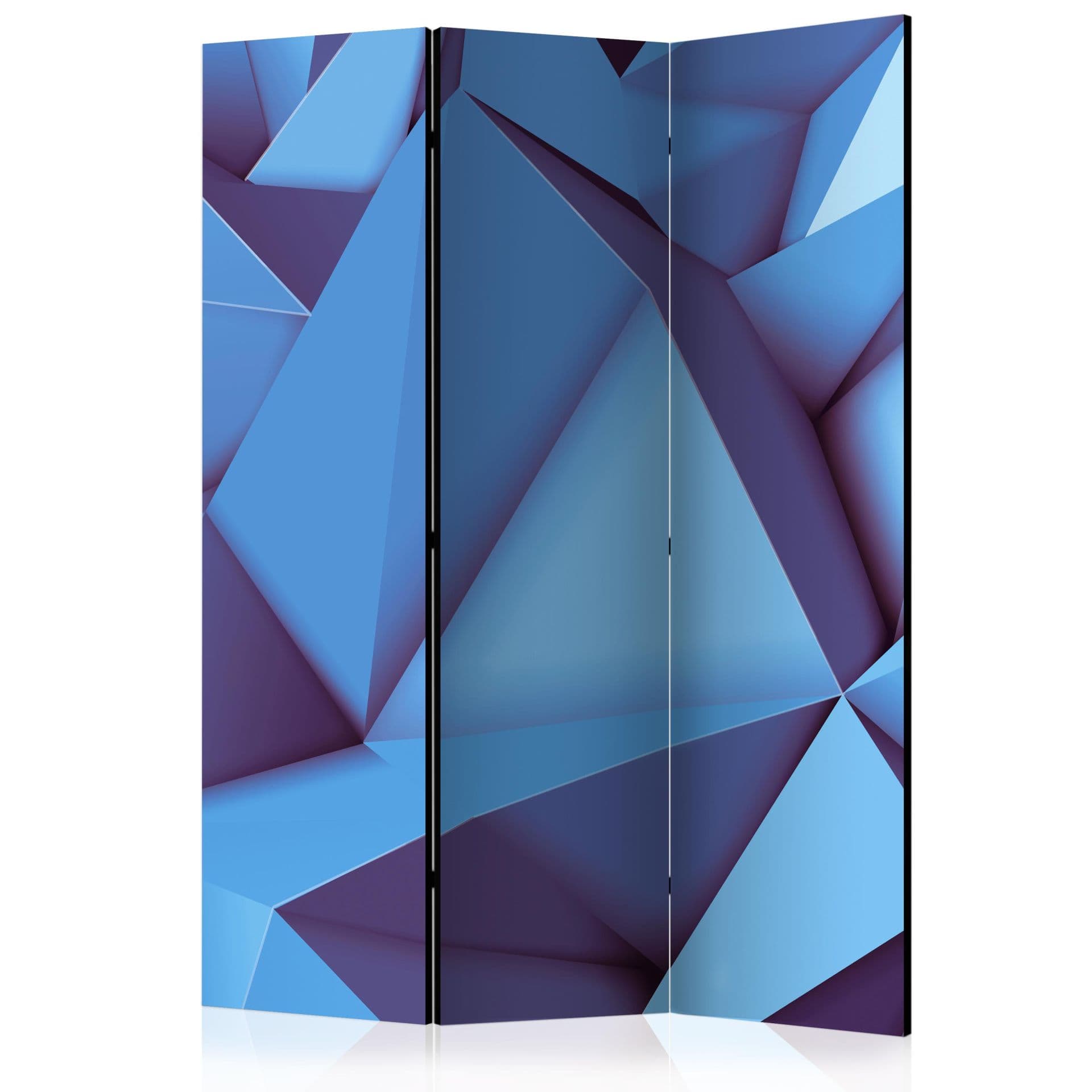 Divisorio per sala - Blu reale, 3 pezzi