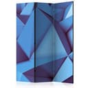 Divisorio per sala - Blu reale, 3 pezzi