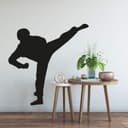 Adesivo murale - Kickboxer