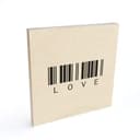 Stampa su legno - Barcode Love