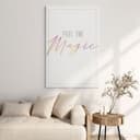 Stampa su tela Feel the magic