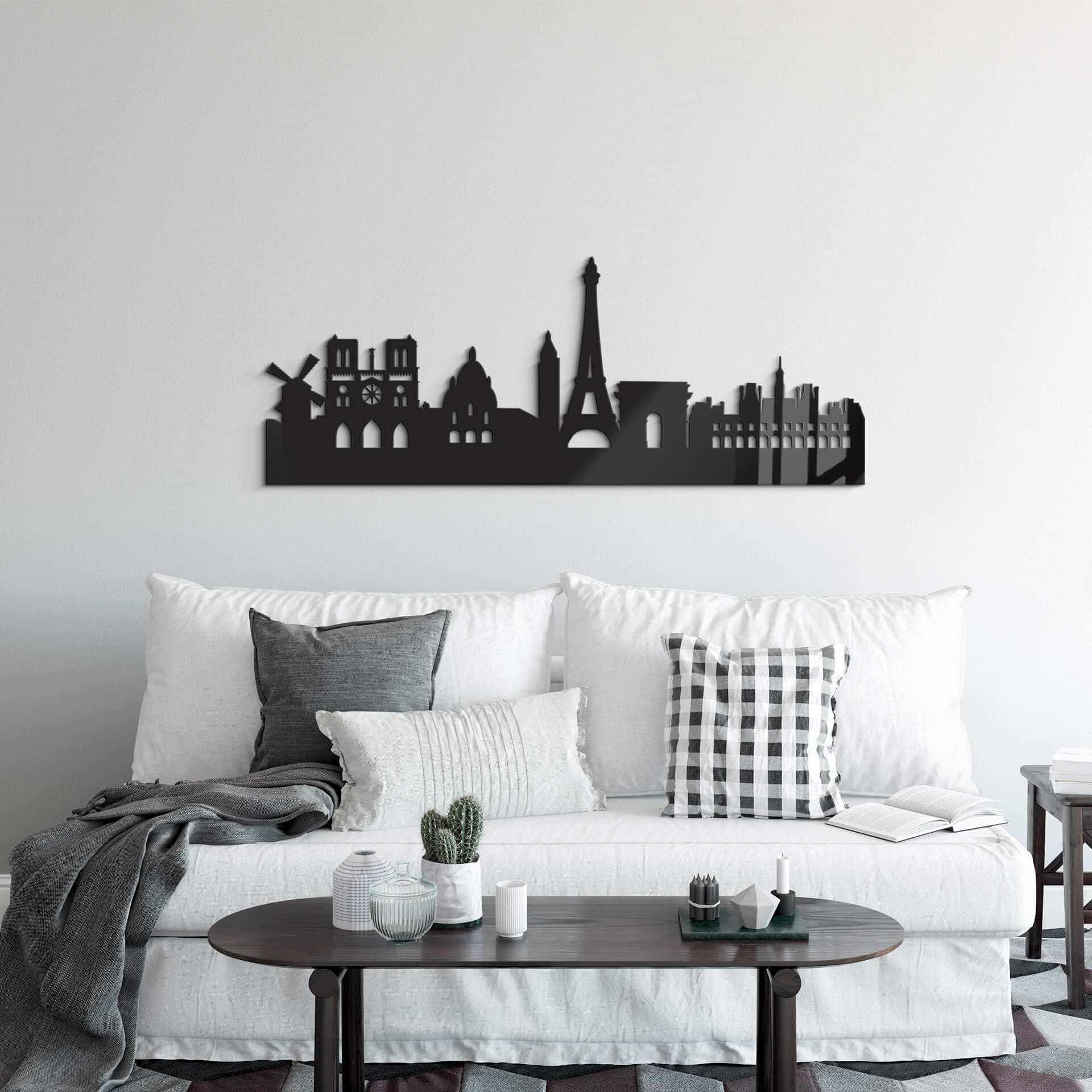 Decori in acrilico – Skyline Parigi