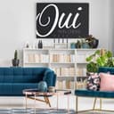 Stampa su tela - Oui mon Cherie 