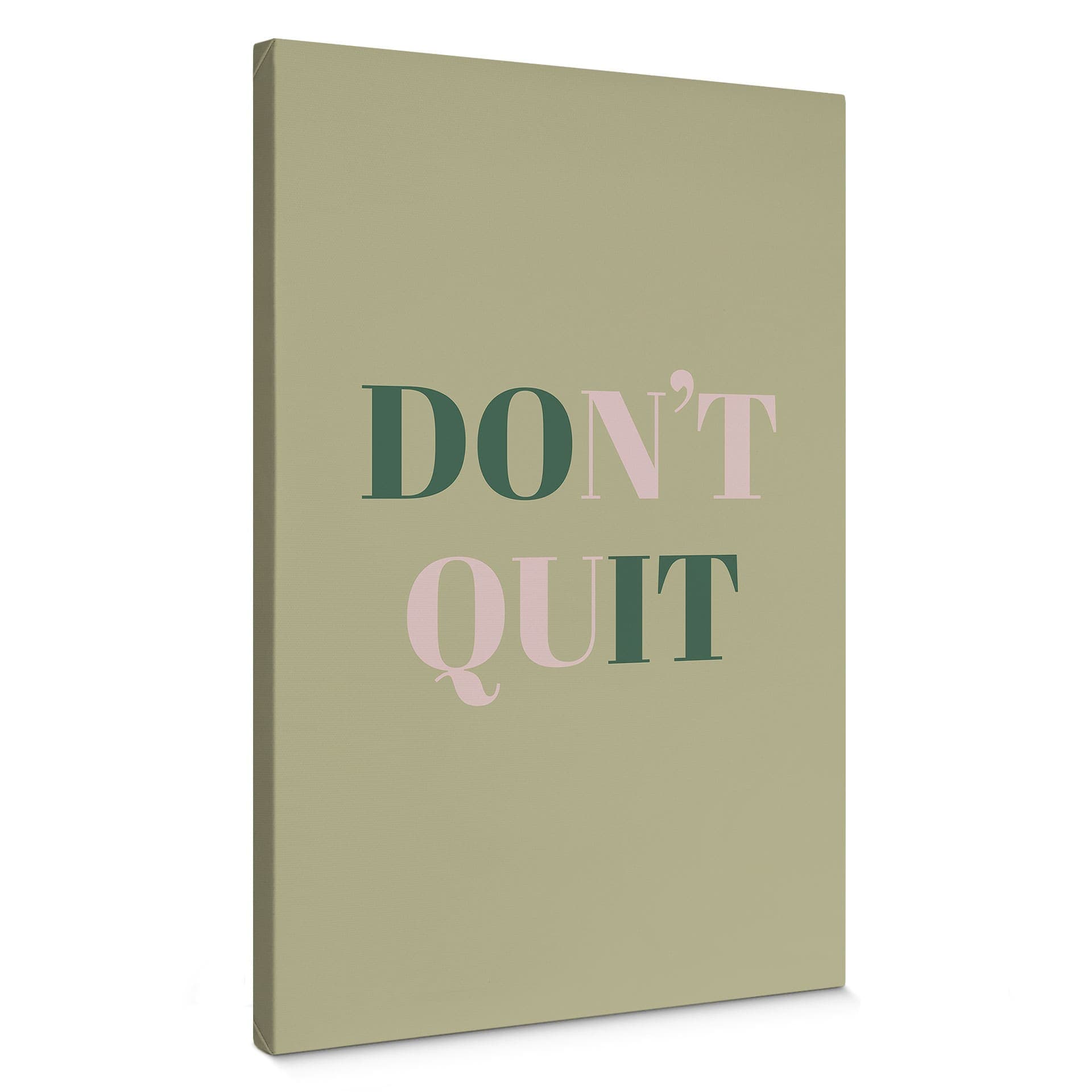 Stampa su tela Don't Quit Do it