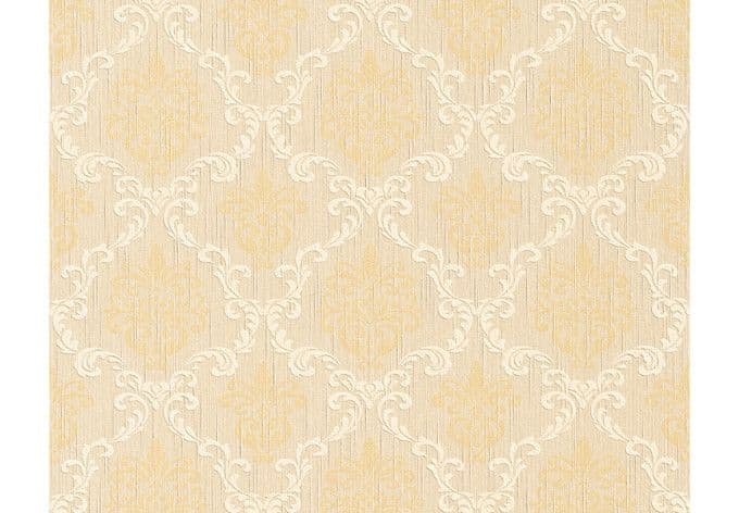 Architects Paper - carta da parati in tessuto serie "Tessuto" colore avorio chiaro, beige-marrone
