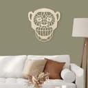 Decoro in legno origami - Scimmia