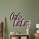 Adesivo murale Ooh Lala