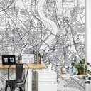 Fotomurale Mappa della città di Colonia