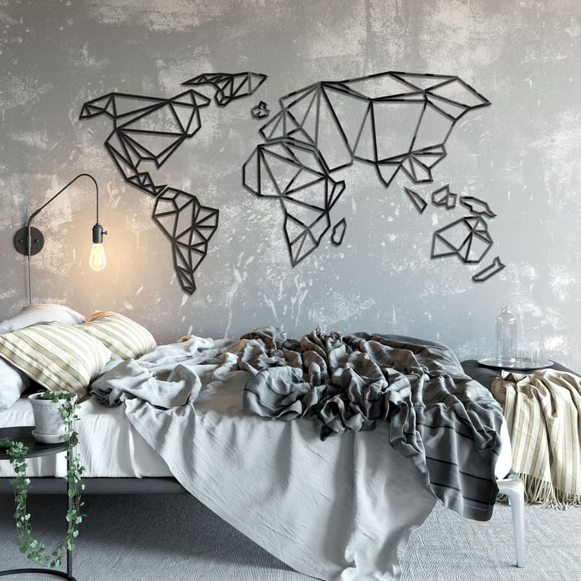 Mappamondo 3D – Origami in acrilico