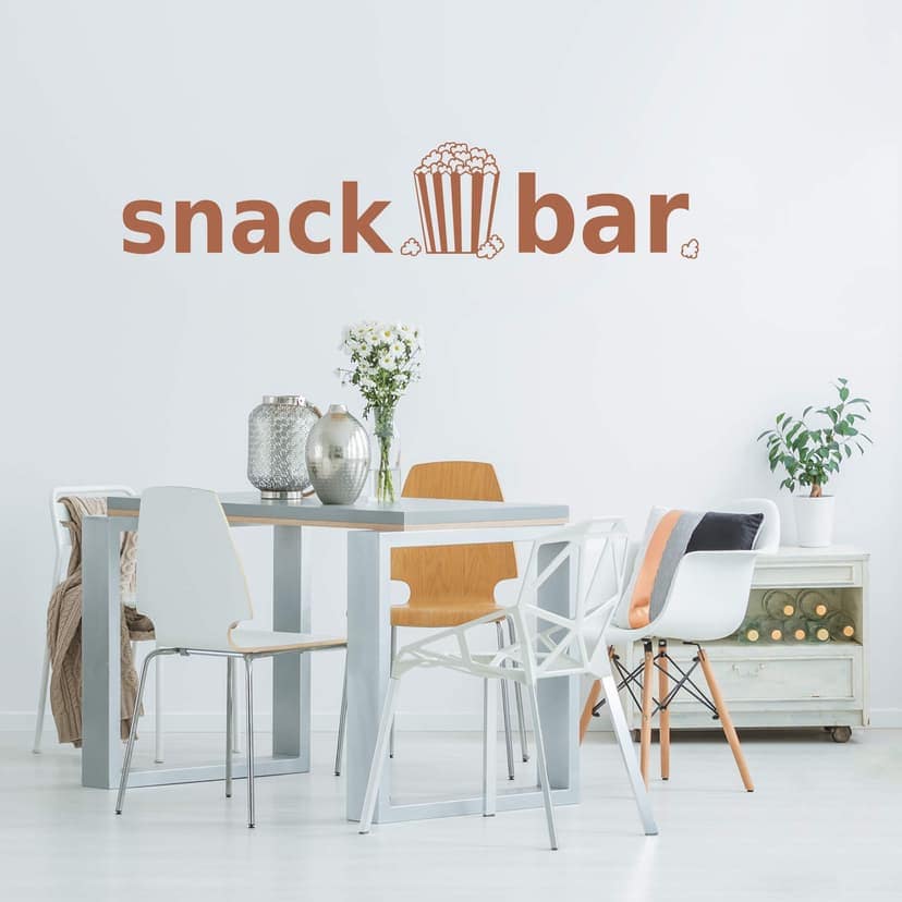 Adesivo murale - Snackbar