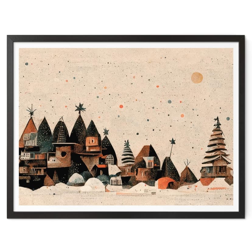 Poster Città del Natale - Treechild