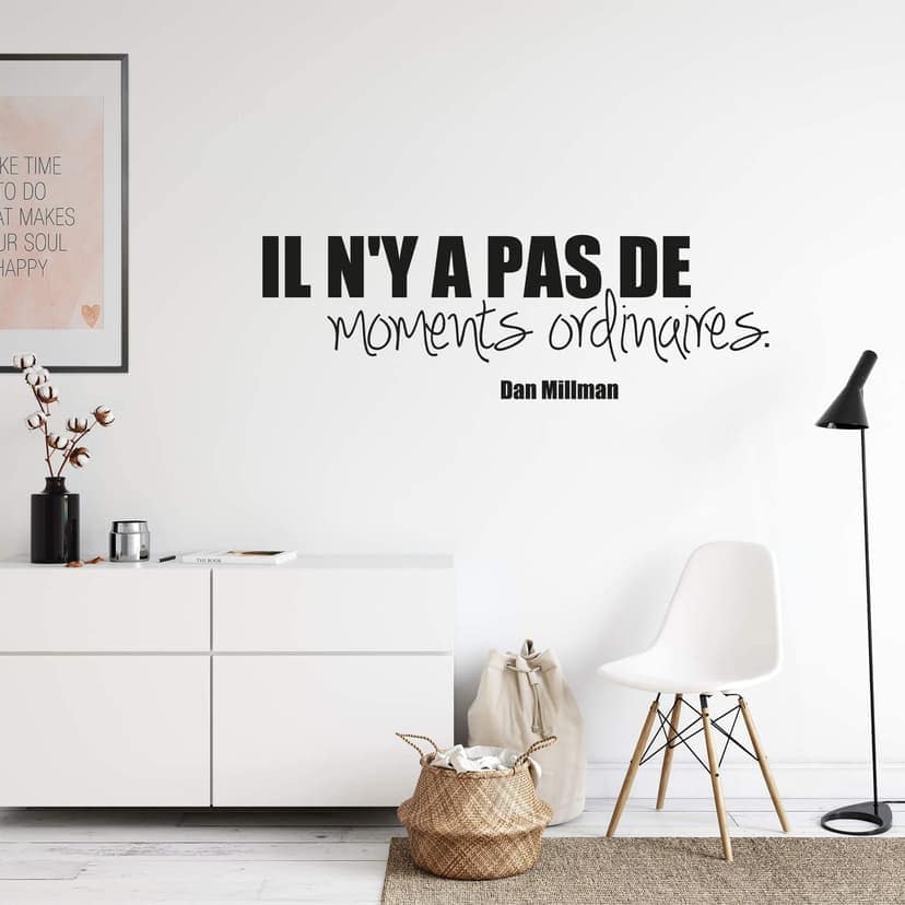 Adesivo murale - Il n'y a pas de moments...