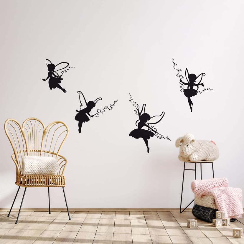 Adesivo murale - Composizione "fate"