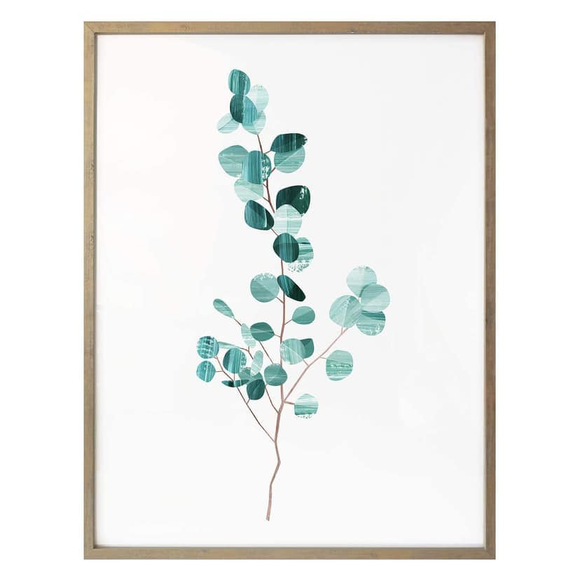 Poster Goed Blauw – Foglie di eucalipto