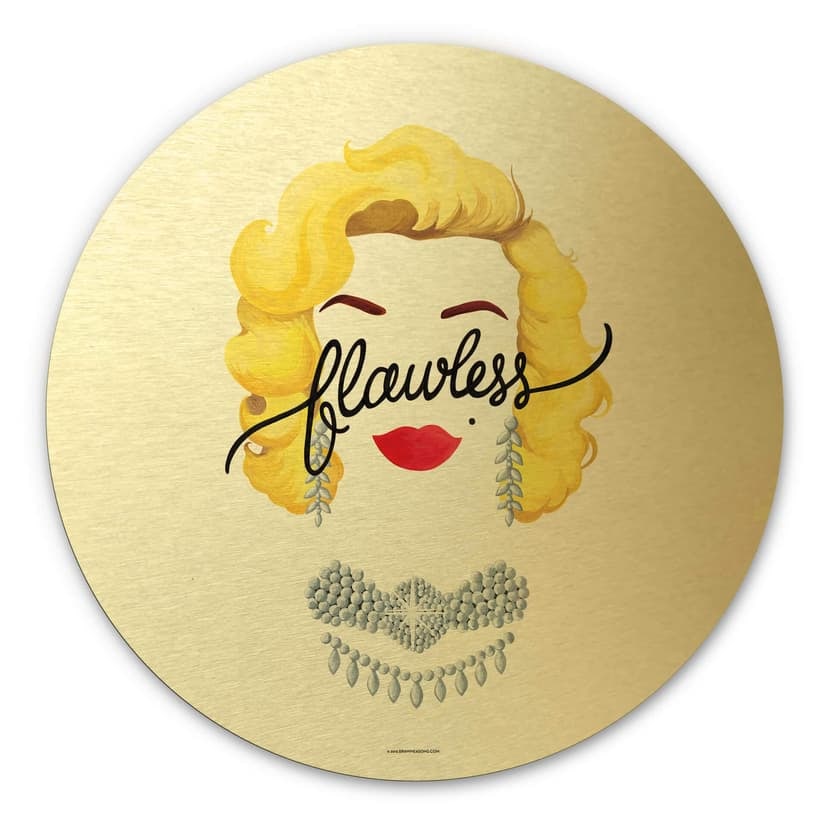 Alu-Dibond Tohmé - Flawless Marilyn