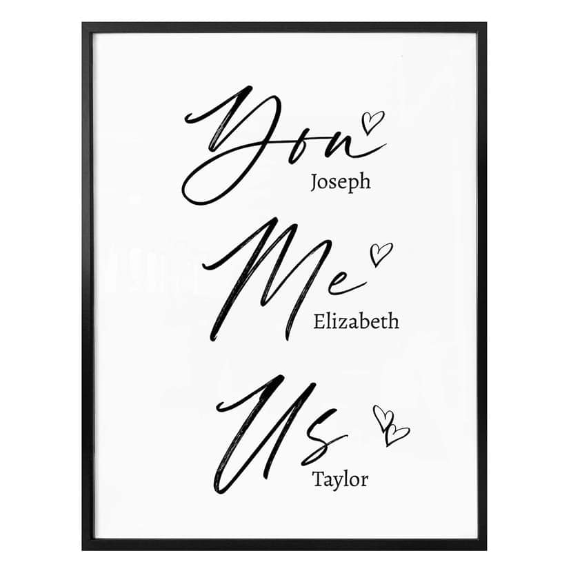 Poster You Me Us + testo