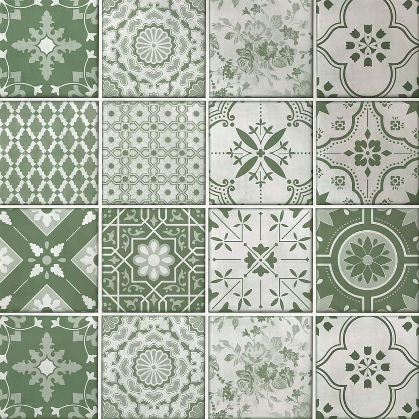 Adesivi piastrelle Ornamentale 02 - Set 12 pz.