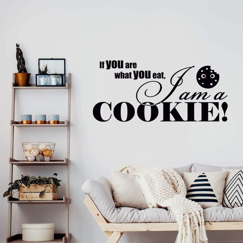 Adesivo murale - If you are what you eat... 1