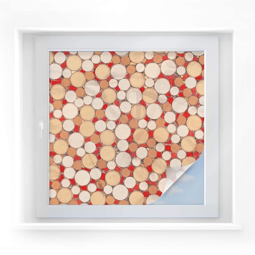 Pellicola adesiva per vetri - mosaico 01 (quadrato)