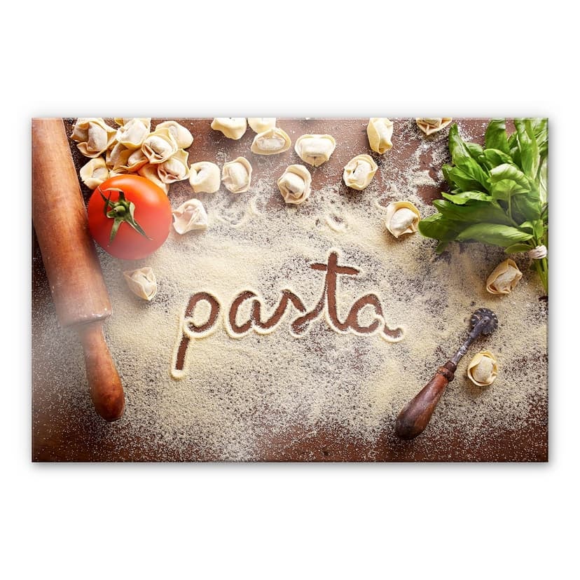 Stampa su vetro acrilico Pasta - Tortellini