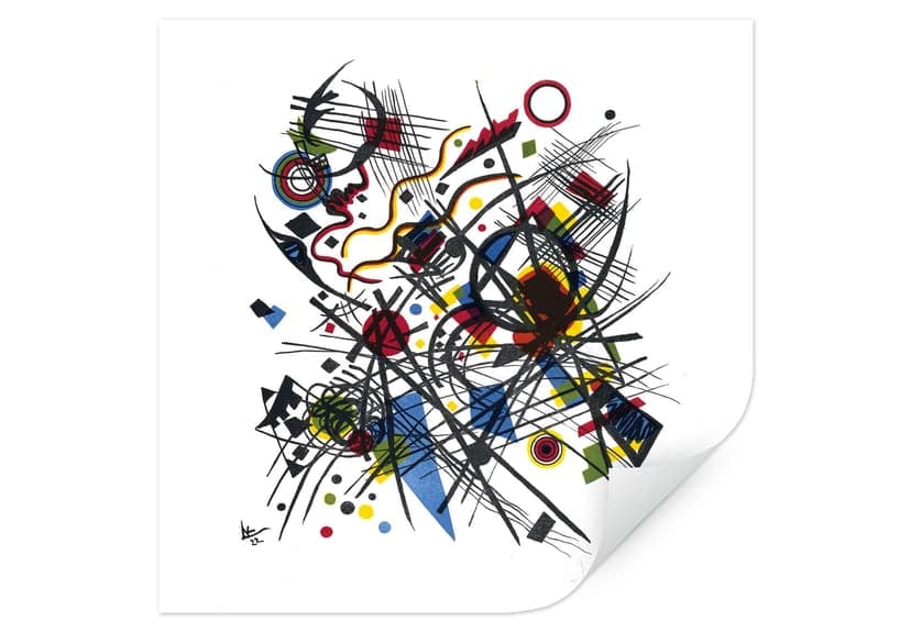 Wallprint Kandinsky - Litografia