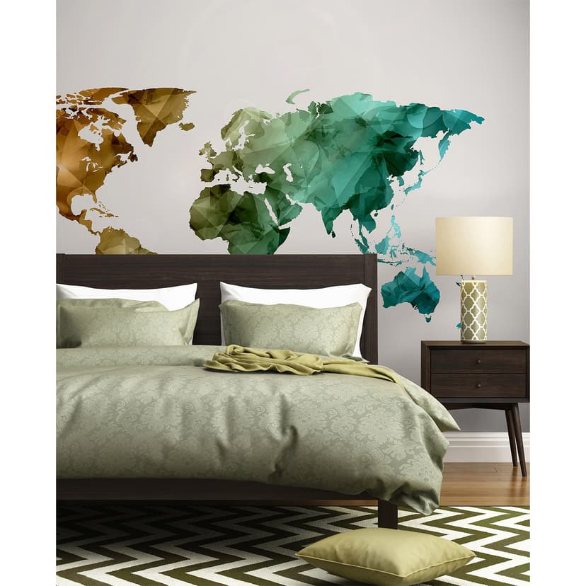 Livingwalls Fotomurale Designwalls - Mappamondo