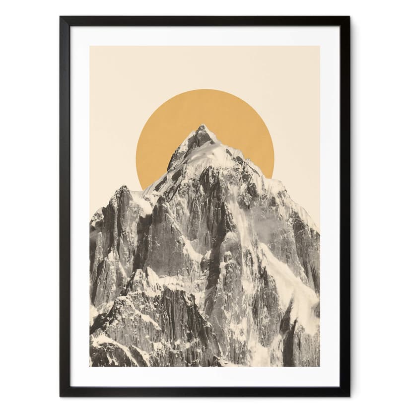 Poster Bodart - Sun and Mountain