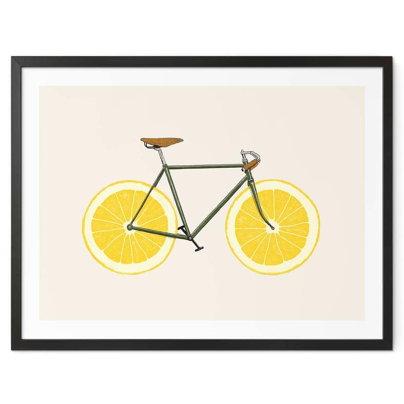 Poster Bicicletta con limone - Bodart