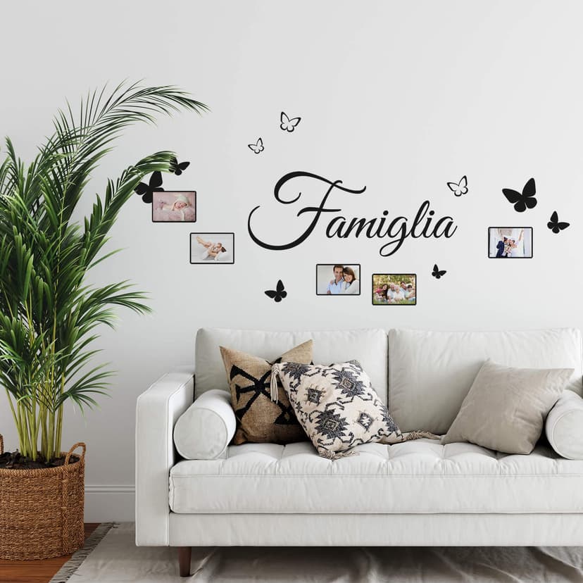 Famiglia con spazio per foto