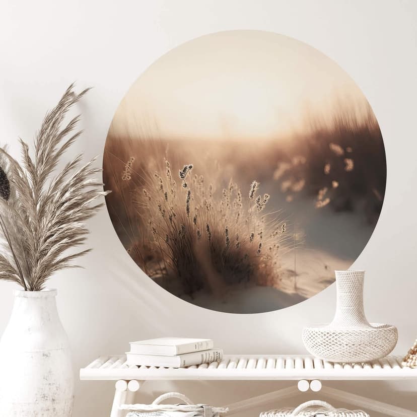 Adesivo murale Treechild - Tramonto sulle dune