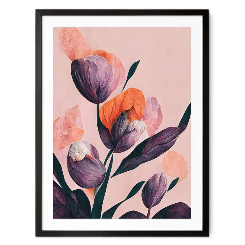 Poster Treechild - Lilac Tulips